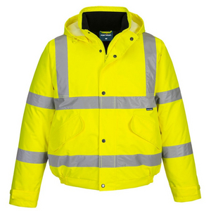 PORTWEST BOMBER JACK ES463 HI-VIS GEEL MT XL