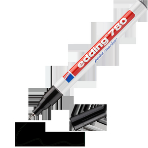 EDDING LAKMARKER RONDE PUNT 0,8MM 780 ZWART 001
