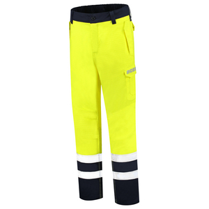 TRICORP WERKBROEK MULTINORM 503004 INKT BL/ FLUO GEEL MT 66