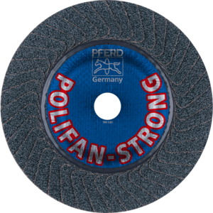 PFERD POLIFAN® flap disc PFC 180 Z 36 SGP STRONG/22,23