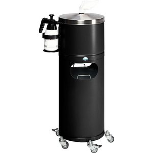 3410007020 Desinfektionsstation fahrbar silber