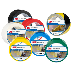471 NASTRO ADESIVO VINILICO DI COLORE GIALLO SPESSORE 0,1M 50 X 33 7000028852