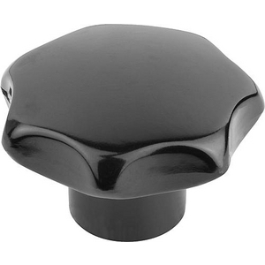KIPP STERGREEP D6336 DUROPLAST/RVS 50MM M10.INW - K1016