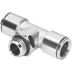 NPQM-T-G18-Q8-P10 Push-in T-fitting