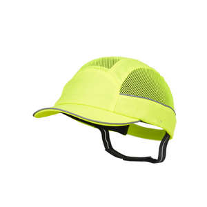 CASQUETTE AIR STREAM JAUNE FLUO VISIERE 5CM