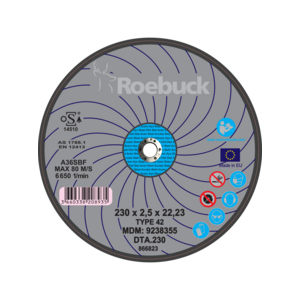 DISQUE DTA.230 - D.230X2,5 TRONCONNAGE - ACIER