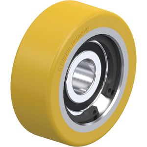 463927-RUOTA GUIDA CON RIVESTIMENTO IN POLIURETANO BLICKLE EXTRATHANE?, NUCLEO IN ACCIAIO FSTH 40X15/10-8K