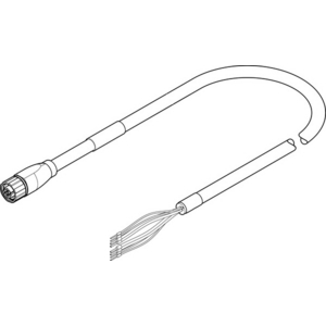 FESTO MOTORKABEL NEBM-M16G8-E-7.5-Q7-LE8-1 5391548