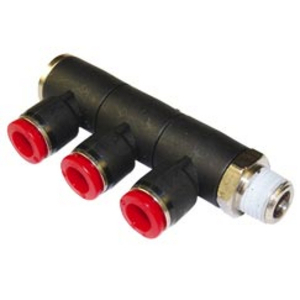 NORGREN DRIEVOUDIGE INSTEEKKOPPELING 4MM,R1/8 C0H510418