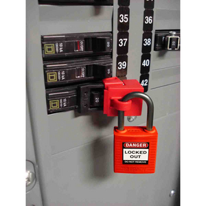BOX 6 38 MM SAFETY PADLOCK BLUE KEYED DIFFERENT 6 PK 051344-SFTY PADLOCK STEEL 38MM SHA BLUE 6/PAC