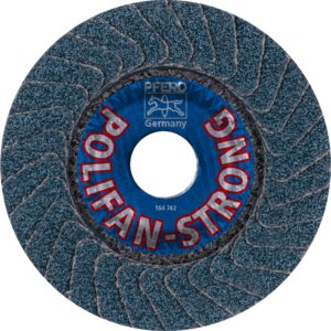 PFERD POLIFAN® flap disc PFC 115 Z 50 SGP STRONG/22,23