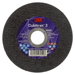 DISCO DA TAGLIO CUBITRON 3, 86581, 80+, T41, 115 MM X 0.8 MM X 22.23 MM, EN 7100304305