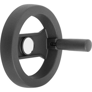 K0725.7200X16 Speichenhandrad Kunststoff Gr. Umlegb. m. Nut, D1=200, D2=16