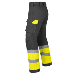 HAVEP WERKBROEK MULTI PROT. 80567 CHARCOAL/FLUO GEEL MT 52