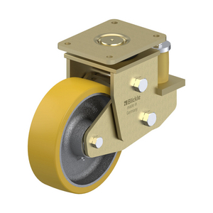 ROULETTE PIVOT.1800KG D.250MM AC BAND.POLYU 80MM MOY BILLE