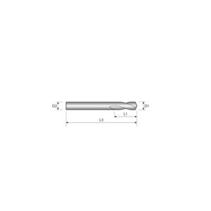 FORET A POINTER NC90. HSS-CO5 REVETU 2,0X8-49 SK3-907 FO