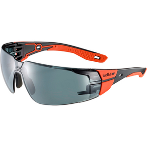 LUNETTE DE SECURITE FUMEE RUSH+ 2.0 - M/L - ROUGE