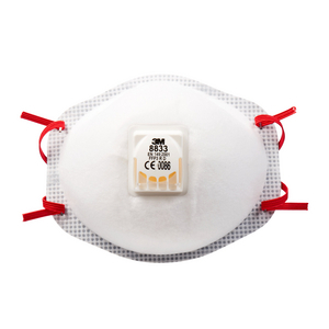 MASCHERINA RESPIRATORE MONOUSO , FFP3, CON VALVOLA, 8833 7100057145