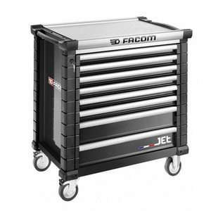SERVANTE 8 TIROIRS NOIR JET JETM4