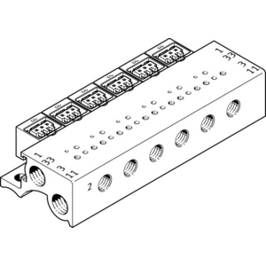 MHA1-PR2-3-M3-PI Manifold block