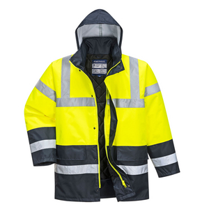 PORTWEST JACK CONTRAST S466 HI-VIS GEEL MT XS