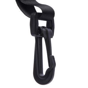 ETUI4 ETUI4 Brillenetui mittelfest m Gürtelschl Karabiner schwarz