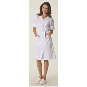 BLOUSE FEMME JOSY BLANCHE T2 MANCHES TRANSFORMABLES PC