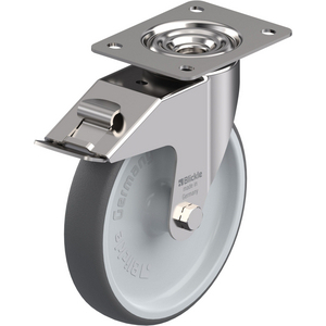 BLICKLE RVS ZWENKWIEL EN REM STOP-FIX - LEX-PATH 200G-FI