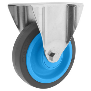 ROULETTE FIXE 400KG D.200MM ROUE POLY MOY BILLES BAND CAOU