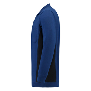 TRICORP POLOSWEATER BORSTZAK 302001 ROYAL BLAUW/MAR MT S