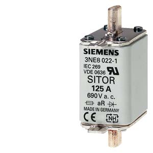 SIEMENS MESPATROON 3NE8022-1 SITOR DIN00 125A 690