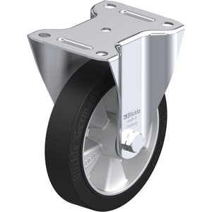 ROULETTE FIXE 300KG D.160MM AC BAND.CAOUT 40MM MOY BILLE