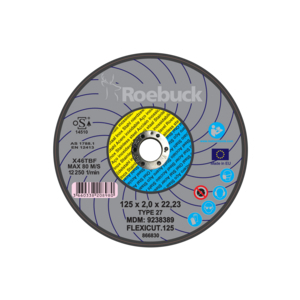 "FLEXI-CUT"CUTTING AND DEBURRING DISC D.125x2