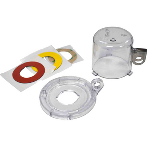 DISPOSITIVO DI LOCKOUT A PULSANTE TRASPARENTE DA 22 MM CON CALOTTA STANDARD 139795 22MM CLEAR PUSH BUTTON LO W/ STD COVER