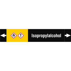 BRADY LEIDINGMERKER 165X30 ISOPROPYLALCOHOL