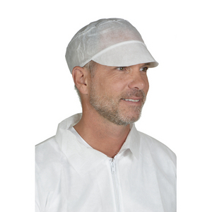 BERRETTO BIANCO CON RETINA CF.50 PZ. 861515
