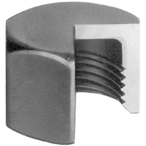 RACCORD BP25 FONTE GALVA BOUCHON FEMELLE TETE H F1/8 UE10