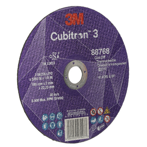DISCO DA TAGLIO CUBITRON3, 88768, 36+, T41, 180 MM X 2 MM X 22.23 MM, EN, 25/PACK, 50 PZ/CARTONE 7100303999