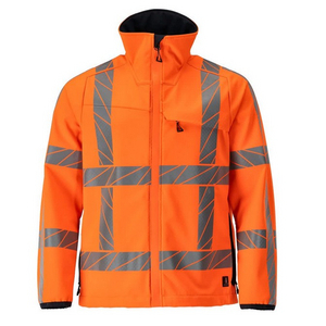 MASCOT SOFTSHELL JAS 24002-143 RWS ORANJE MT 5XL