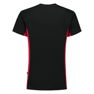 TRICORP T-SHIRT 102004 ZWART/ROOD MT 7XL