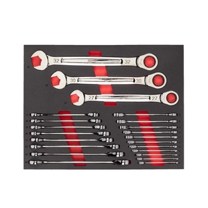 MILWAUKEE FOAM RINGRATEL-STEEKSLEUTEL MAXBITE 632MM (22DLG)