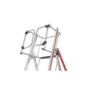 ECHELLE A PLATE-FORME HYMER PROTECT PIR/L FIXE 4 MARCHES