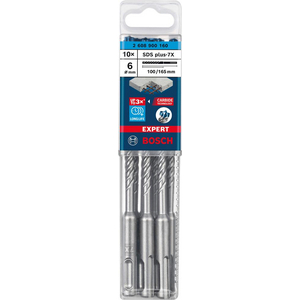 9773990616 Hammerbohrer SDS-plus 7x 6x100x165mm 10St EXPERT Bosch