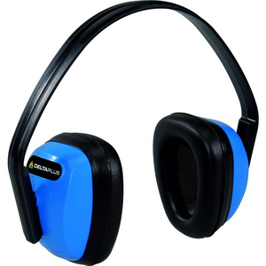 CUFFIA ANTIRUMORE - SNR 23 DB SPA 3 # REGOLABILE BLU-NERO