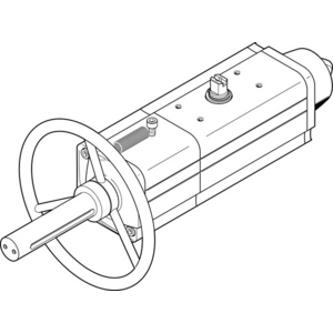 DAPS-0090-090-RS4-F0710-MW Semi-rotary drive