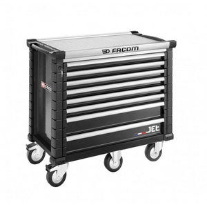 SERVANTE 8 TIROIRS NOIR JET JETM5