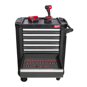 MILWAUKEE GEREEDSCHAPSWAGEN 78CM 7LADES GRIJS PREM. (246DLG)
