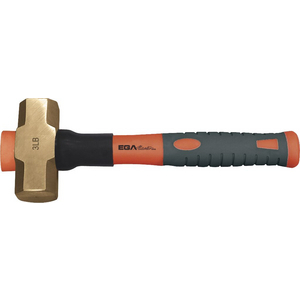 MASSE OCTOGONALE 15 LB MANCHE EN FIBRE DE VERRE