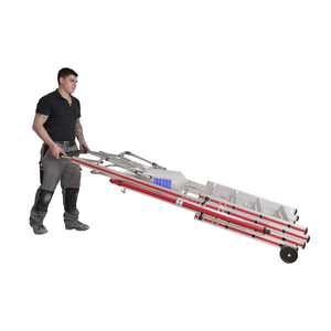 ECHELLE A PLATE-FORME HYMER PROTECT+PIR TELESC 3-5 MARCHES