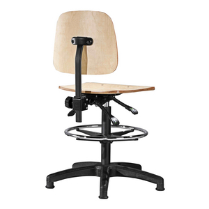 SIEGE ASSISE DOSSIER BOIS VERIN LONG SUR PATINS+REPOSE PIEDS